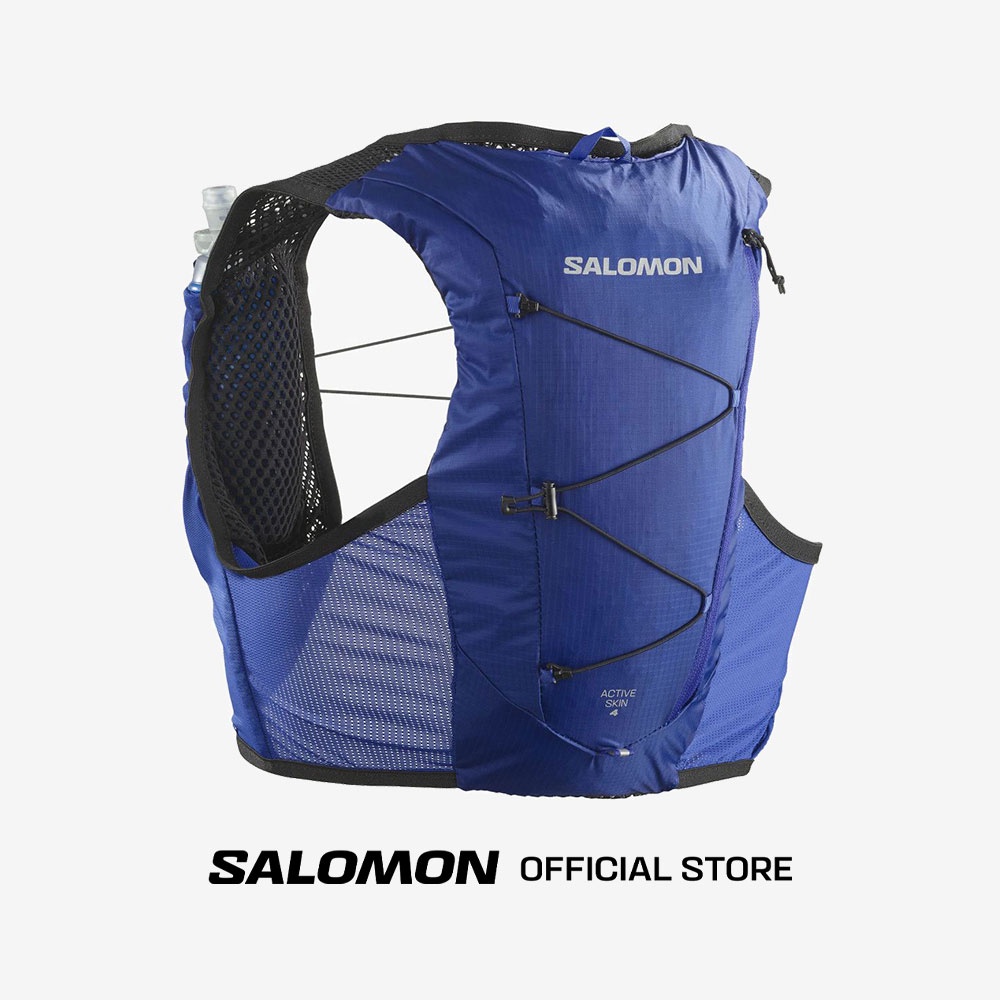 SALOMON ACTIVE SKIN 4 SET สี SURF THE WEB/B กระเป๋าใส่น้ำ สำหรับวิ่งเทรล ความจุ 4 ลิตร UNISEX