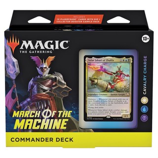 MTG MTGMOM--CCCOM MTG March of the Machine Commander Decks Cavalry Charge MTG Commander 1 EN Box 195166208381