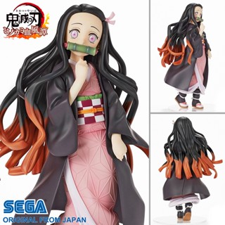 งานแท้ Sega SPM Demon Slayer Kimetsu no Yaiba เดม่อน สเลเยอร์ ดาบพิฆาตอสูร Nezuko Kamado เนซึโกะ คามาโดะ Figure Model