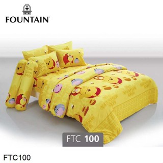 Fountain ผ้านวม (ไม่รวมผ้าปูที่นอน) ซูมซูม Tsum Tsum FTC100 #ฟาวเท่น ผ้าห่ม