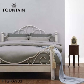 Fountain ผ้านวม (ไม่รวมผ้าปูที่นอน) สีเทา GRAY FTGRAY03 #ฟาวเท่น ผ้าห่ม