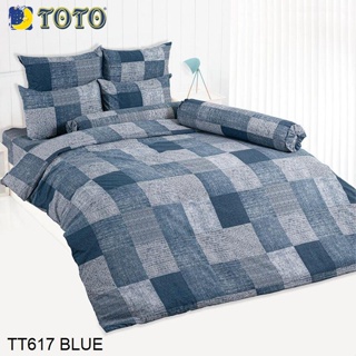 Toto ผ้านวม (ไม่รวมผ้าปูที่นอน) พิมพ์ลาย กราฟฟิก TT617 BLUE #โตโต้ ผ้าห่ม