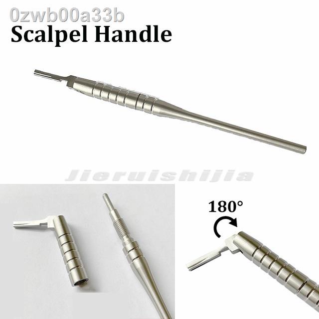 Dental scalpel handle  Adjustable 180° Scalpel Handle #3 Universal Scalpel Handle Dental Tools