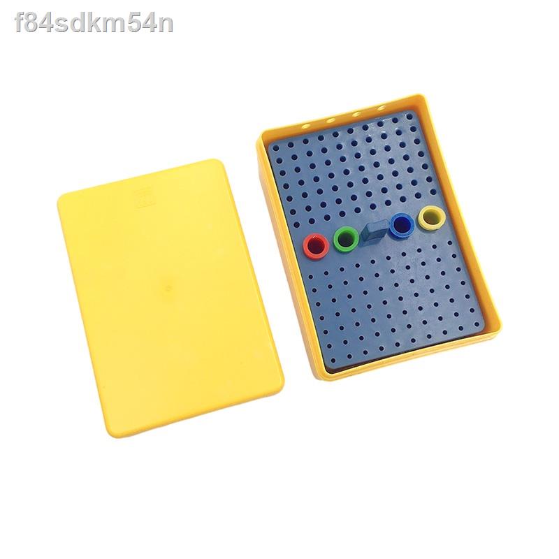 Diamond Burs Holder Autoclavable Endo Bur File Sterilization Box Case 160 Holes