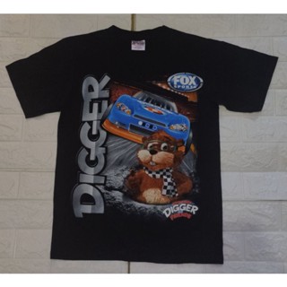 เสื้อยืด NASCAR Digger and friends x fox sports วินเทจปี 2011