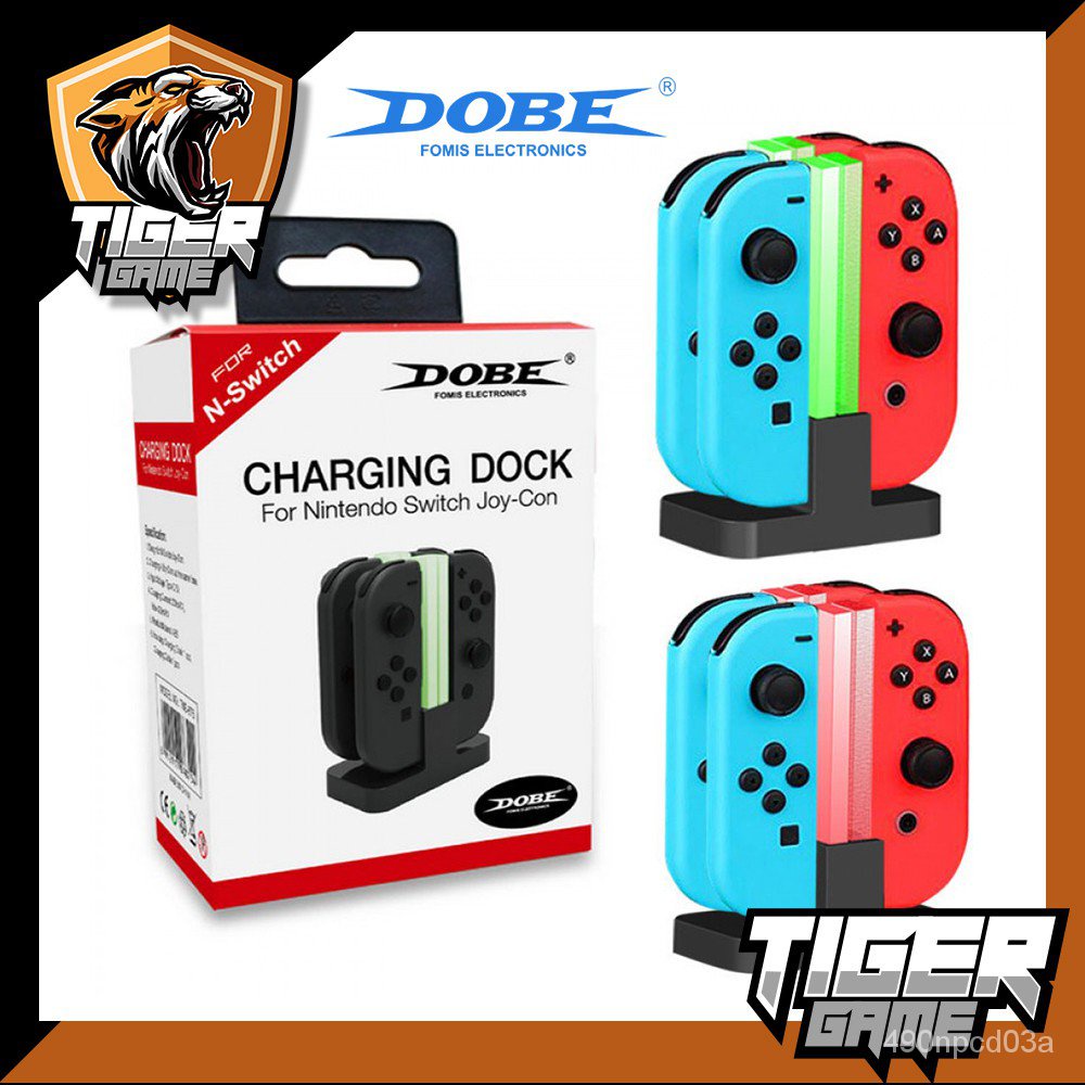 แท่นชาร์จจอย Joy Con Nintendo Switch DOBE (ที่ชาร์จจอยSwitch)(Charging Dock for Nintendo Switch Joy-con)(แท่นชาร์จจอยคอน