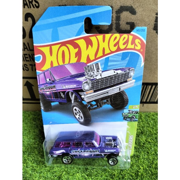 Hotwheels '64 NAVA' WAGON GASSER
