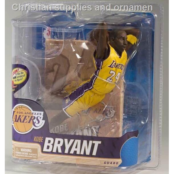 จัดส่งฟรี McFarlane 20th generation NBA Kobe Bryant Lakers 6 นิ้ว hand-run star ตุ๊กตารุ่นตกแต่ง boxed spot