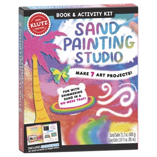 หนังสืออังกฤษใหม่ Sand Painting Studio (Klutz) (Klutz)