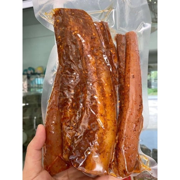 หมู่น้ำค้าน จีนยูนนาน อร่อย หอม ทอดหรือนิ่ม1 กิโล 腊肉