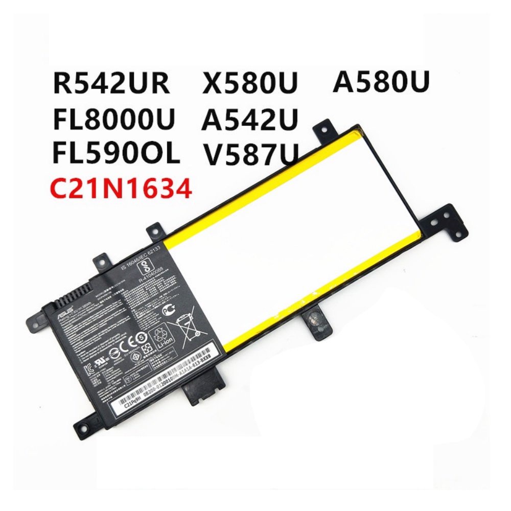 พรีออเดอร์รอ10วัน C21N1634 Asus แบตเตอรี่ ASUS X542 X542U VivoBook R542UR R542UR-GQ378T FL5900L Seri