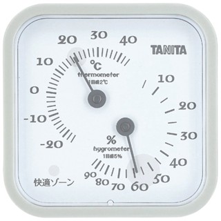 TANITA ทานิต้า อุณหภูมิและความชื้นสีเทา TT-557-GY k0859