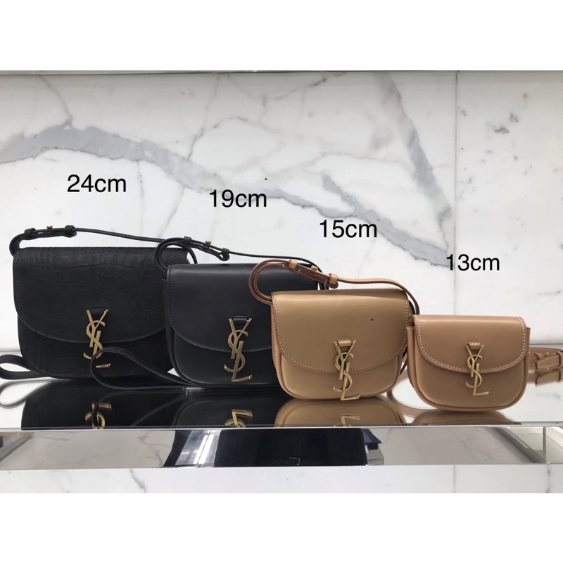 💯 100% แบรนด์ใหม่และของแท้ SAINT LAURENT / YSL KAIA 2023 ผ้าใบหนังใหม่กระเป๋าสะพายไหล่เดียวกระเป๋าสะ