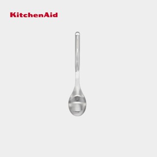 KitchenAid Stainless Steel Premium Spoon - Silver ช้อนตักอาหารสแตนเลส