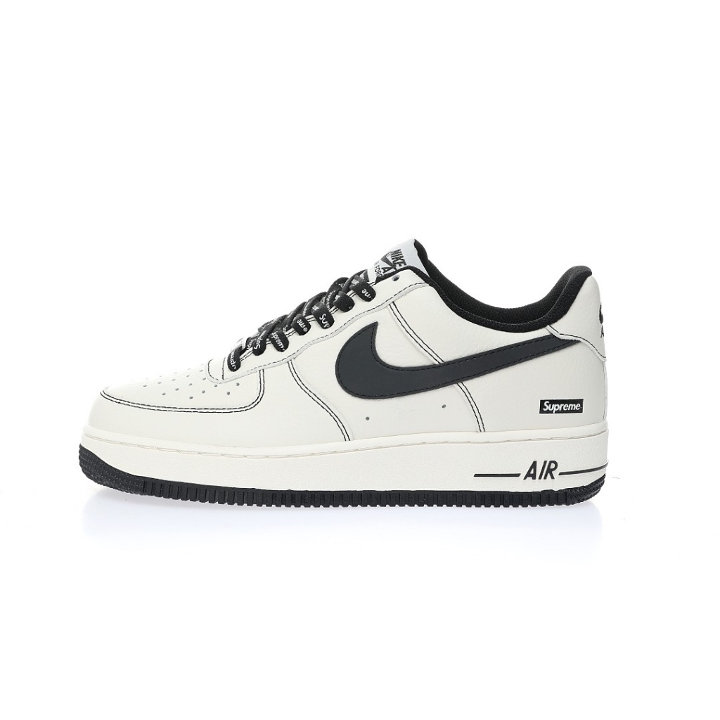 ♈۩[ซื้อรองเท้าและหมวกฟรี] Supreme x Nike Air Force 1 07 Low รองเท้าผ้าใบลำลอง SU0220-003รองเท้าผ้าใบ nike แท้100% ผู้ชาย