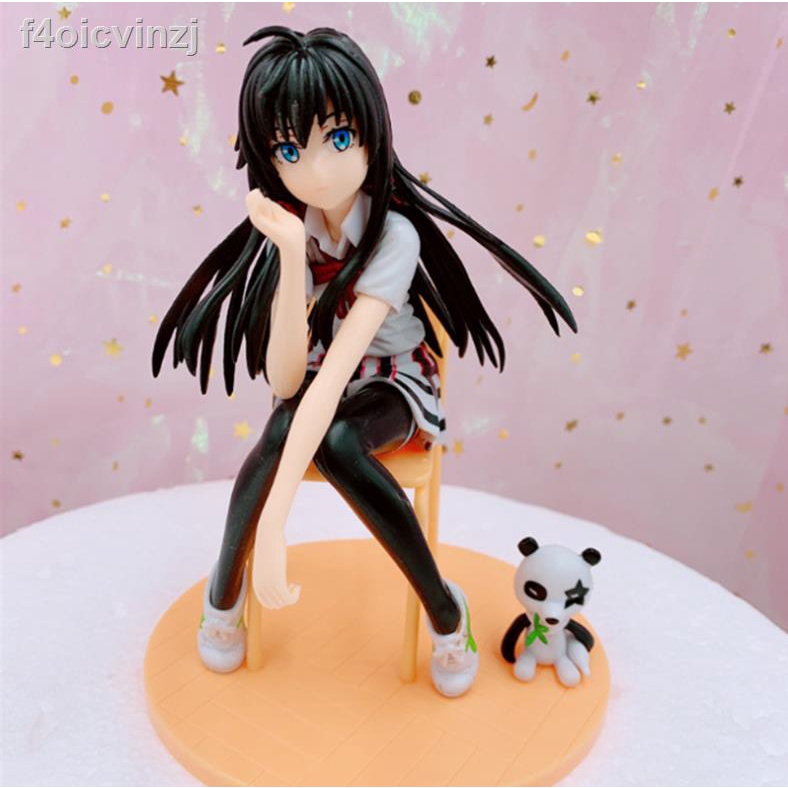 COD alleghe leaflive Anime My Teen Romantic Comedy SNAFU Yukinoshita Yukino PVC Figure Toy Model Gift Figure Doll