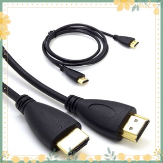 สายเชื่อมต่อ HDMI ถึงชาย 1M / 1.5M / 2M / 3M / 5M ความเร็วสูง V1.4 1080P