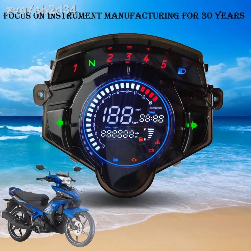 ( READY STOCK ) LC135 V2V3V4V5V6V7 4s/5s (NEW DESIGN) DIGITAL METER/PLUG AND PLAY