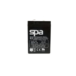 SLA Battery SL 6-5 SPA 6V 5AH แบตเตอรี่แห้ง ออกใบกำกับภาษีได้