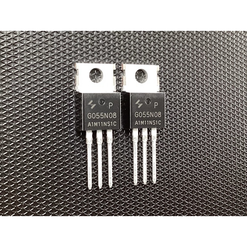 1ชิ้น HYG055N08NS1P G055N08 TO-220 120A80V 5.3MR