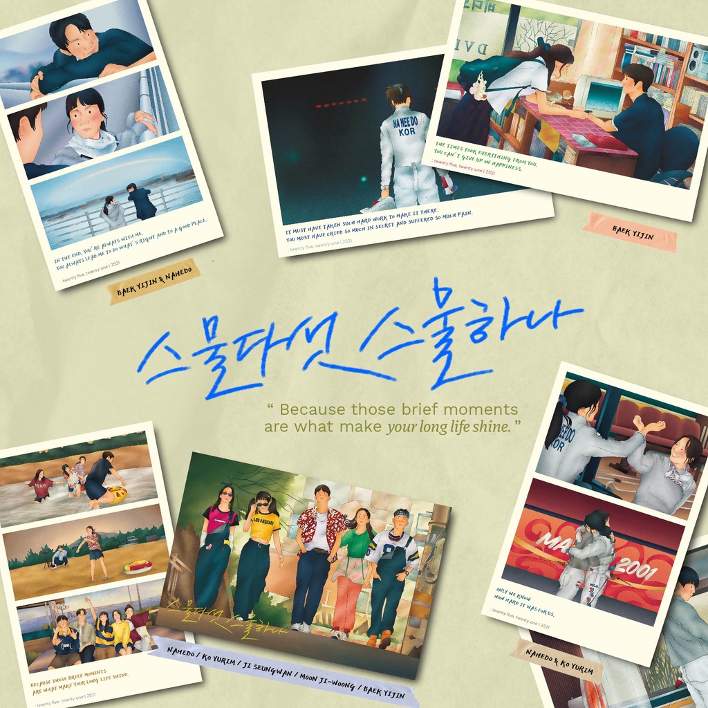 twenty five twenty one l 2521 postcard โปสการ์ดจากซีรี่ย์เรื่อง 2521