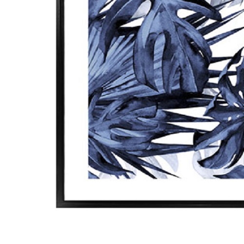 ภาพติดฝาผนัง CHIC REPUBLIC รุ่น SHADE OF BLUE-B/50X70 สีดำ/หลากสี_3