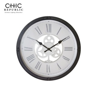 Chic Republic CARISSY,นาฬิกาติดผนัง - สี ดำ/ขาว