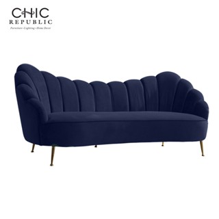 CHIC REPUBLIC CANAPE/3,โซฟา 3 ที่นั่ง - สี น้ำเงินเข้ม , ชมพู