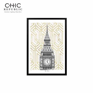 Chic Republic BIG BEN/50x70,ภาพติดฝาผนัง    – สี หลากสี