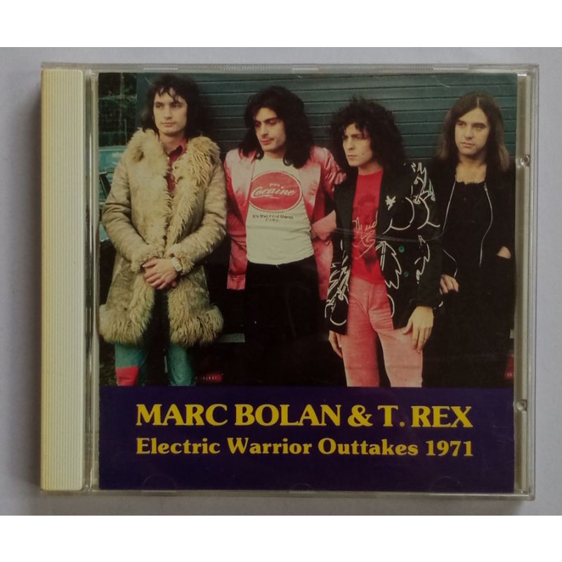 ซีดีเพลง MARC BOLAN & T.REX Electric Warrior Outtakes 1971 (Studio Sessions) *RARE* CD Music