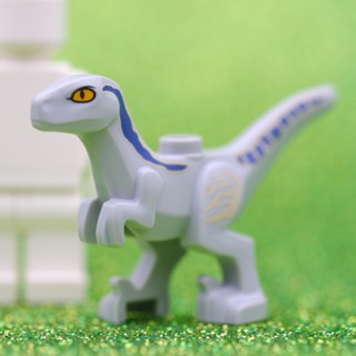 LEGO Gray Dinosaur Raptor Beta - Jurassic World ANIMAL - LEGO® Authentic เลโก้แท้