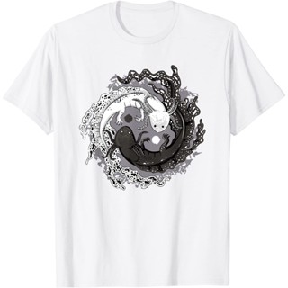 เสื้อยืด Azolotl Yin And Yang Balance Axolotl