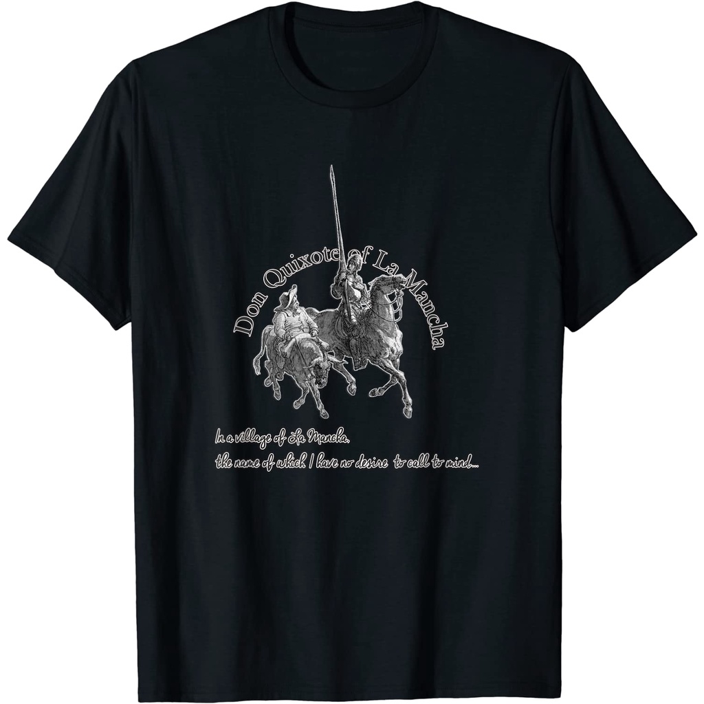 เสื้อยืด Don Quixote Of La Mancha Gustave Dore Illustration