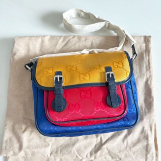 🔥❤️New Gucci messenger bag สีสันน่ารักกกกSize 9.5 นิ้ว