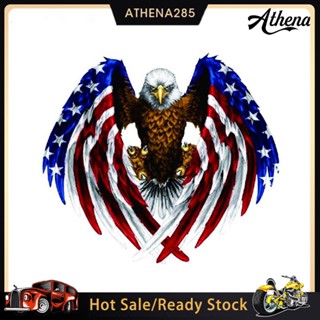 3D America Flag Eagle สติกเกอร์รูปแบบรถยนต์สติกเกอร์ติดด้วยตนเองอุปกรณ์เสริม