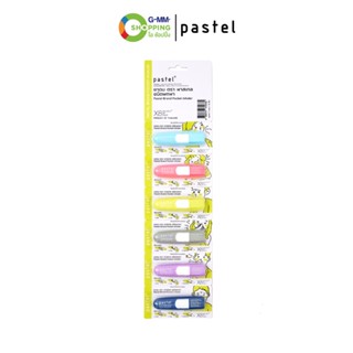 Pastel พาสเทล ยาดมชนิดพกพา 1 แผง (6 ชิ้น) #126354