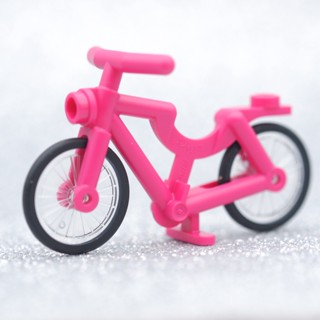 LEGO Pink Magenta Bicycle VEHICLE - LEGO® Minifigures Authentic เลโก้แท้