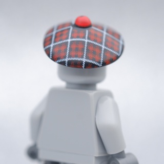 LEGO Black Scottish Hat HEADGEAR - LEGO® Minifigures Authentic เลโก้แท้