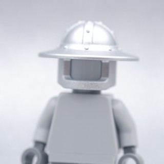 LEGO Metallic Silver Castle Helmet HEADGEAR - LEGO® Minifigures Authentic เลโก้แท้