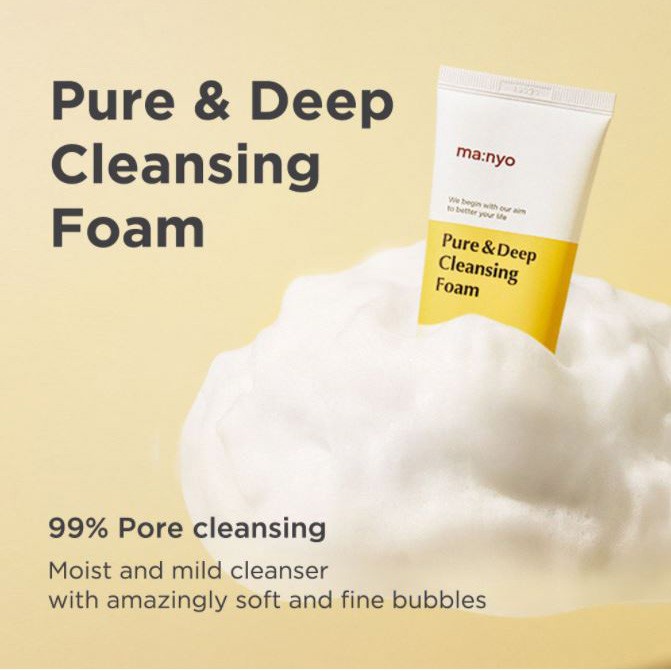 [Manyo Factory] Pure&amp;Deep Cleansing foam 100ml