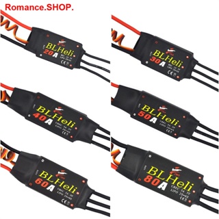 [NEW]۞✚แบตเตอรี่ Rc Blheli 12A 20A 30A 40A 50A 60A 80A 2-6S Lipo 3A / 5V Bec เอาท์พุต Esc สําหรับโดรนบังคับวิทยุ