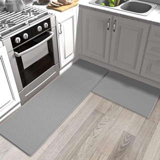 HIGHTUNE Kitchen Mat Oil Proof Floor Mat Kitchen Carpet Kitchen Mat Anti Slip Waterproof Mat