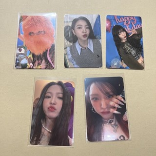 พร้อมส่ง การ์ด Red Velvet Birthday POB ซึลกิ เวนดี้ จอย เยริ mumo / apple music / ktown4u