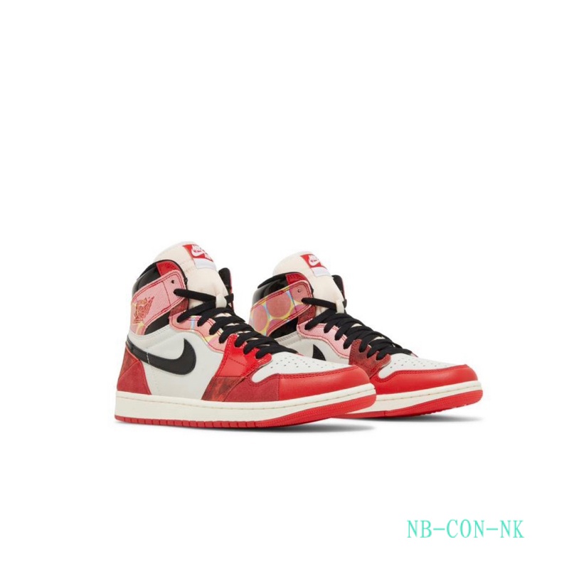 👟🔥( ของแท้100%) AIR JORDAN 1 HIGH RETRO OG “NEXT CHAPTER” SPIDERMAN