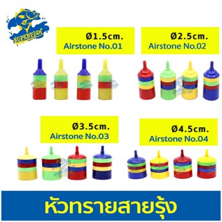 หัวทรายเบอร์ 1 / 2 / 3 / 4 หัวทรายพลาสติก หัวทรายแบบถอดล้างได้