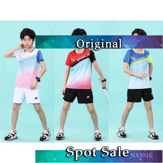 Hm8 YONEX 6244 เสื้อกีฬาแบดมินตัน แขนสั้น สําหรับเด็ก