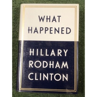 What Happened โดย Hallary Clinton / ปกแข็ง