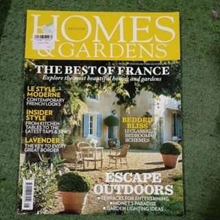 หนังสือแต่งบ้านฉบับภาษาอังกฤษ HOUSE &amp; GARDEN AUGUST 2013