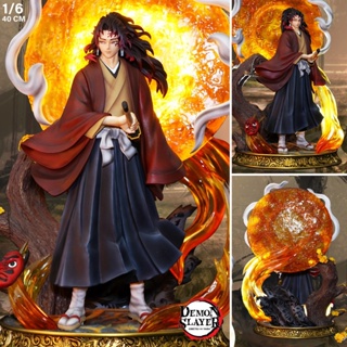 Figure ฟิกเกอร์ Princekin Studio Demon Slayer เดม่อน สเลเยอร์ ดาบพิฆาตอสูร Tsugikuni Yoriichi สึกิคุนิ โยริอิจิ 1/6 LED