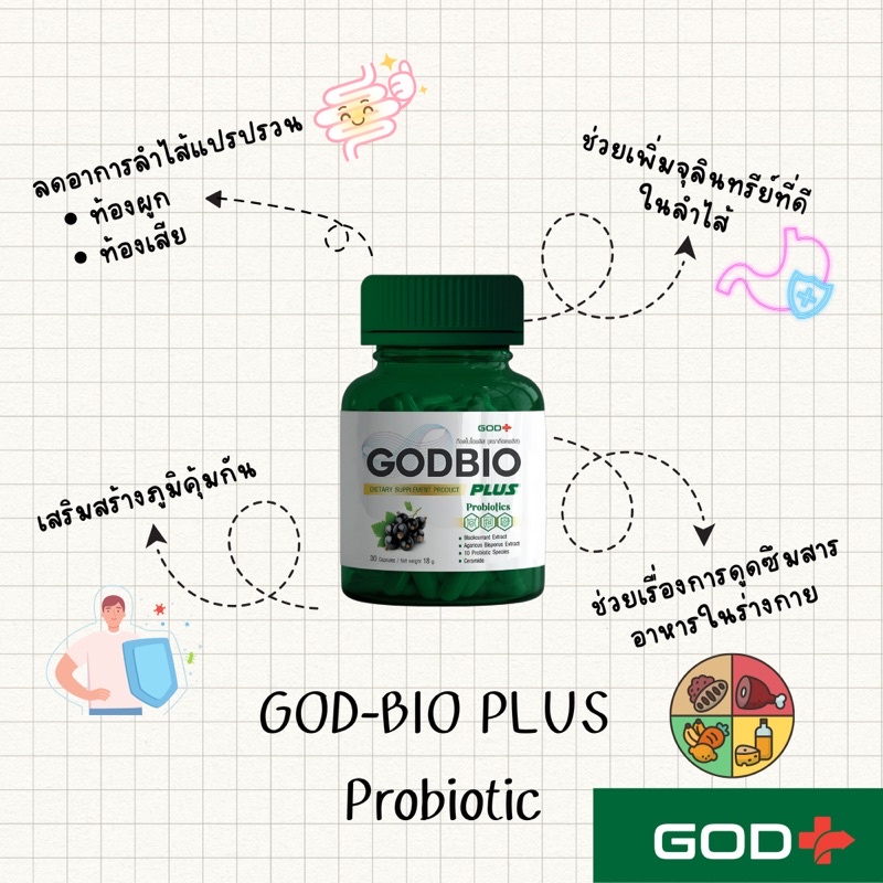 God-Bio Plus Probiotics